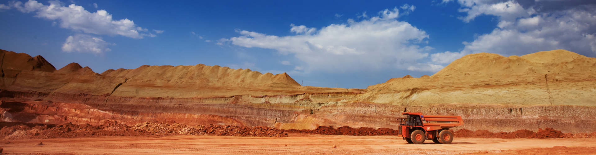 Bauxite mining in Kazakhstan