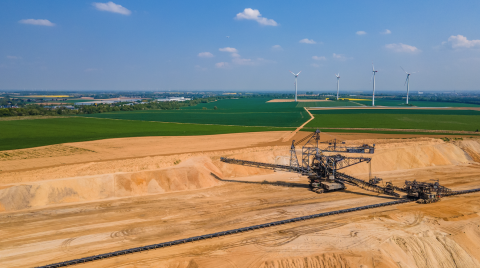 Garzweiler surface mine in Germany