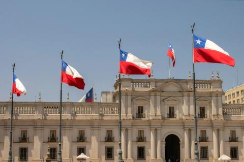  La Moneda Palace in Santiago, Chile