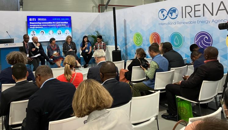 COP27 side event on empowering communities for a just transition